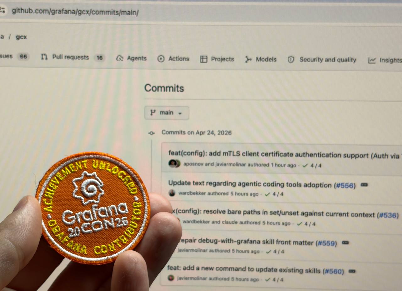 Мой первый PR в опенсорс вмержен в Grafana repo 🎉