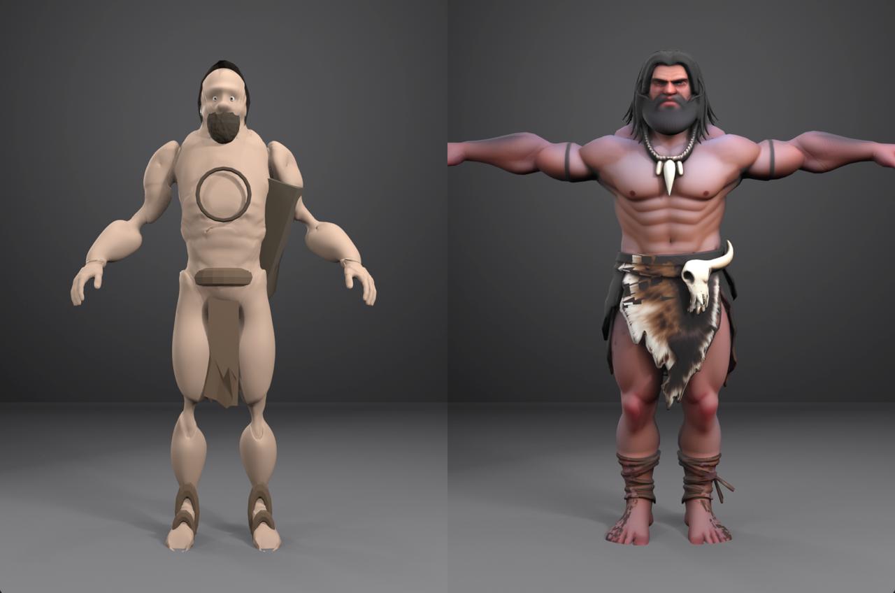 Вдохновился видосами в интернете про то как классно делает 3d модели, Fable и Astra...