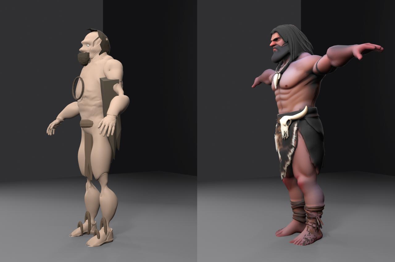Вдохновился видосами в интернете про то как классно делает 3d модели, Fable и Astra...