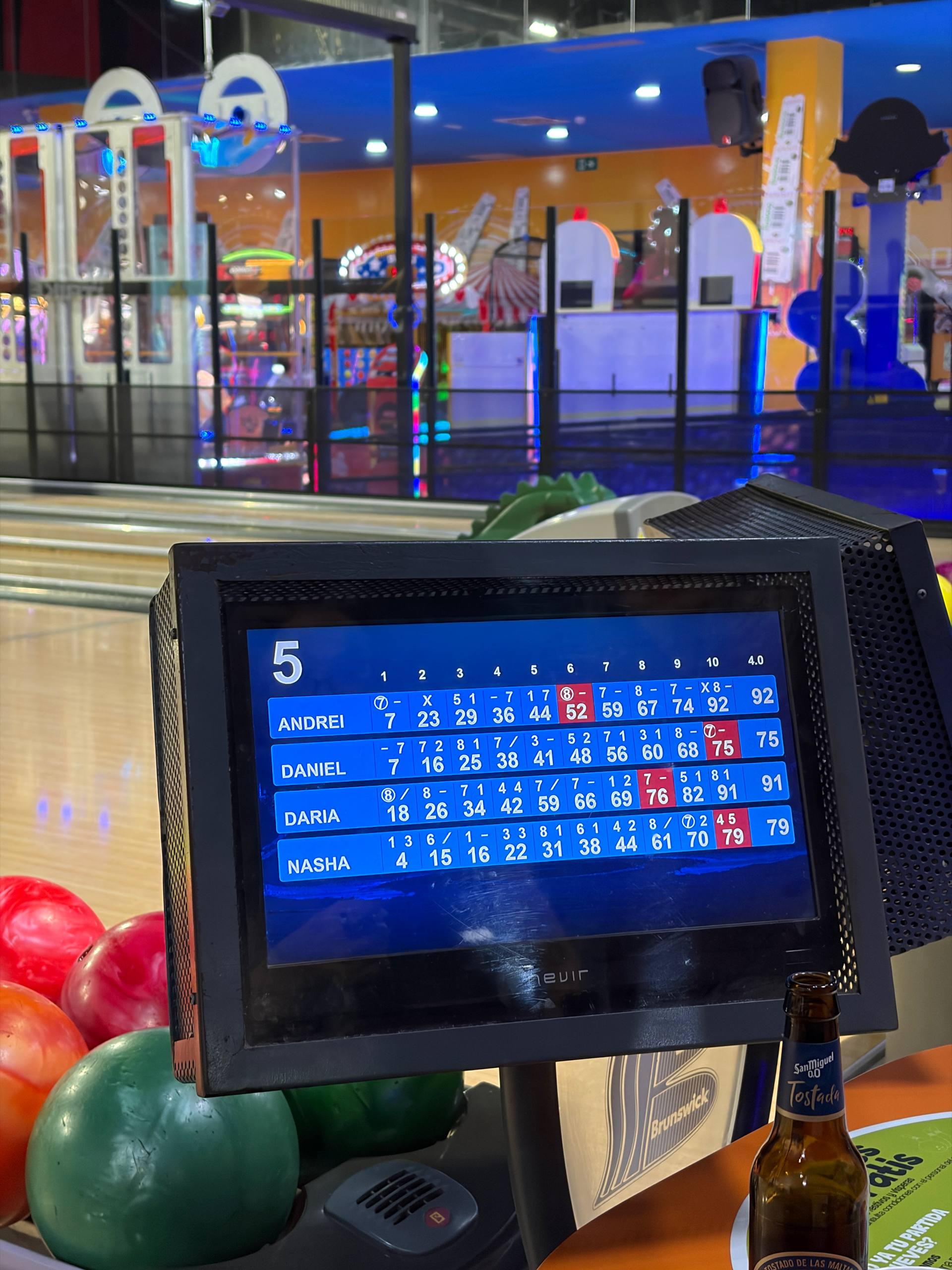 Сходил в Боулинг 🎳 