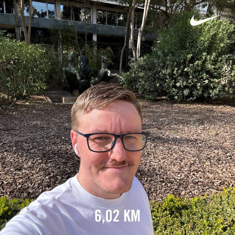 Пробежал 6 км, вместо обычных для меня 5км