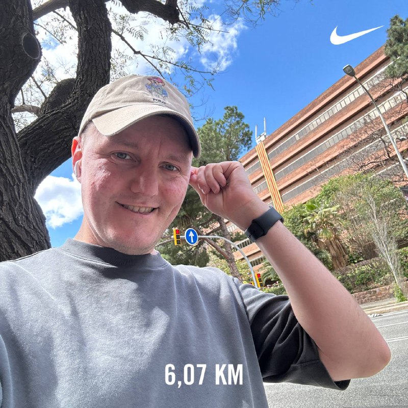 Пробежал 6км очередные