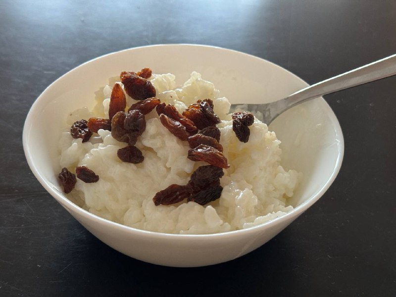 Рисовая каша на молоке