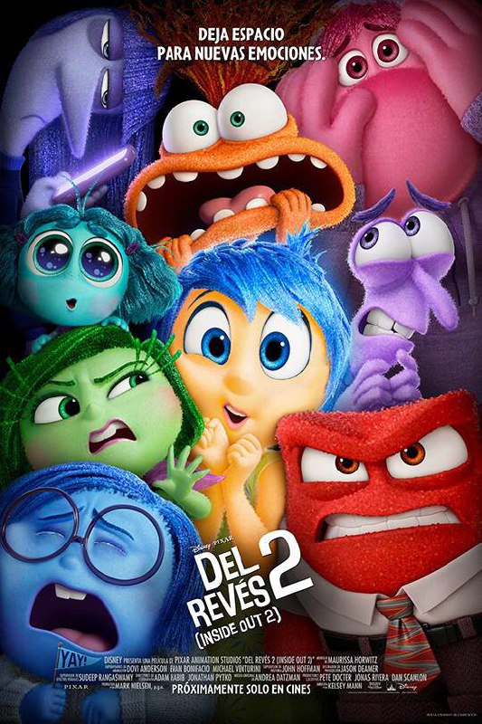 Посмотрел Головоломка 2. Inside out 2. Del reves 2