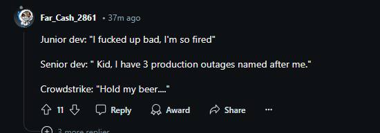 CrowdStrike положил банки, платежные системы, аэропорты, заправки, да и вообще многие «проды» систем