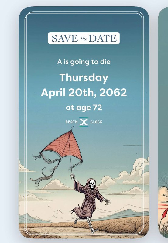 Меня мотивирует смерть / Долгосрочное планирование