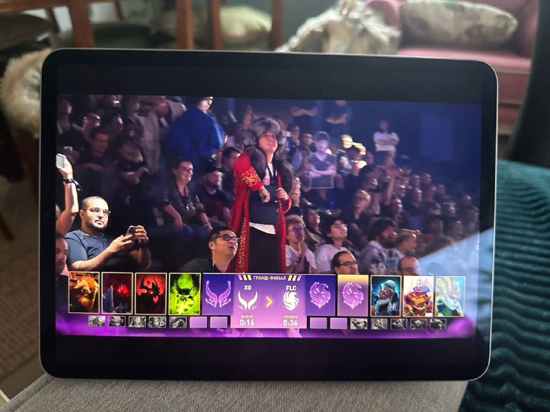 Финал по Дота2 идет прямо сейчас